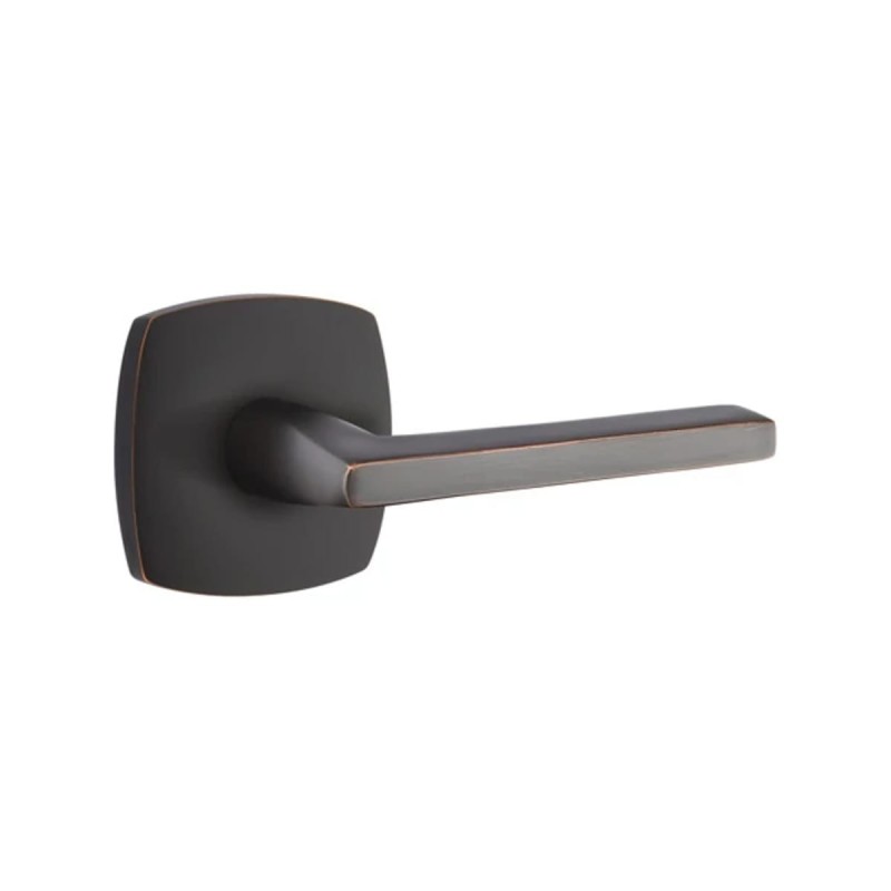 Emtek Helios Lever with Urban Modern Rosette