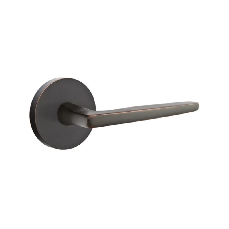 Emtek Hermes Lever with Disk Rosette
