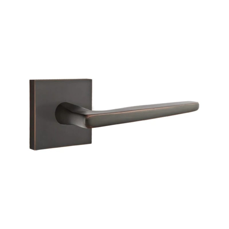 Emtek Hermes Lever with Square Rosette