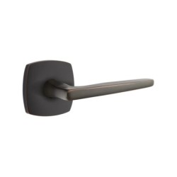 Emtek Hermes Lever with Urban Modern Rosette