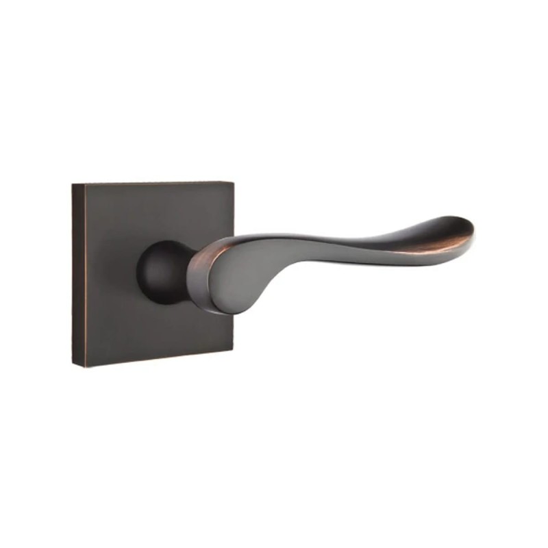 Emtek Luzern Lever with Square Rosette