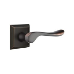 Emtek Luzern Lever with Quincy Rosette