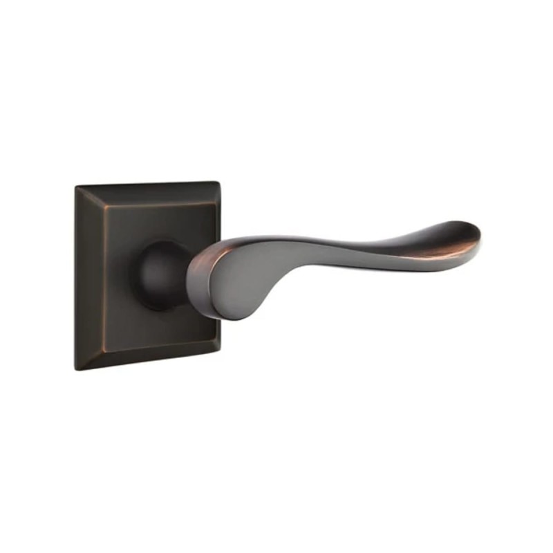 Emtek Luzern Lever with Quincy Rosette
