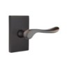 Emtek Luzern Lever with Modern Rectangular Rosette