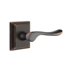 Emtek Luzern Lever with Wilshire Rosette