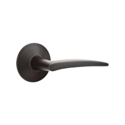 Emtek Poseidon Lever with Modern Rosette