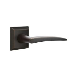 Emtek Poseidon Lever with Quincy Rosette