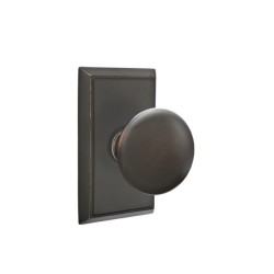 Emtek Providence Knob with Rectangular Rosette