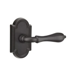 Emtek Octagon Lever with Style 11 Rosette