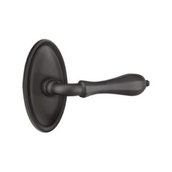 Emtek Octagon Lever with Style 14 Rosette