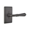 Emtek Normandy Lever with Style 3 Rosette