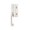 Emtek Hercules Knurled Monolithic Brass Entrance Handleset
