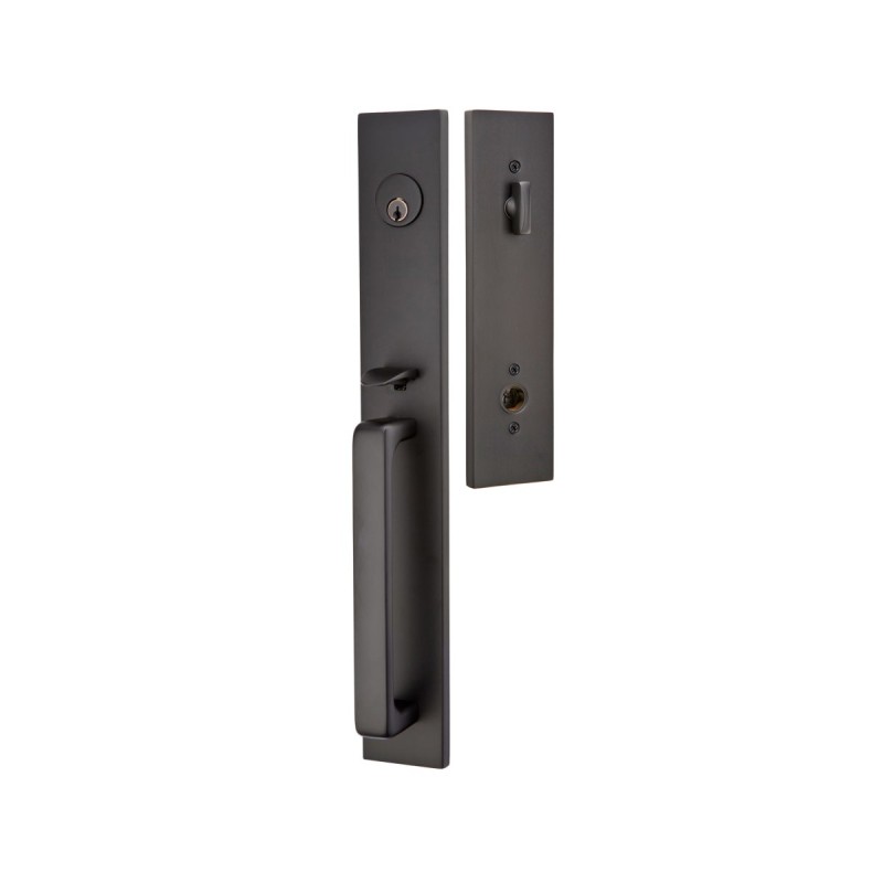 Emtek Lausanne Brass Entrance Handleset