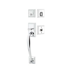 Emtek Franklin Brass Entrance Handleset