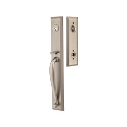 Emtek Jefferson Brass Entrance Handleset