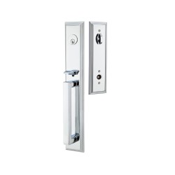 Emtek Melrose Brass Entrance Handleset