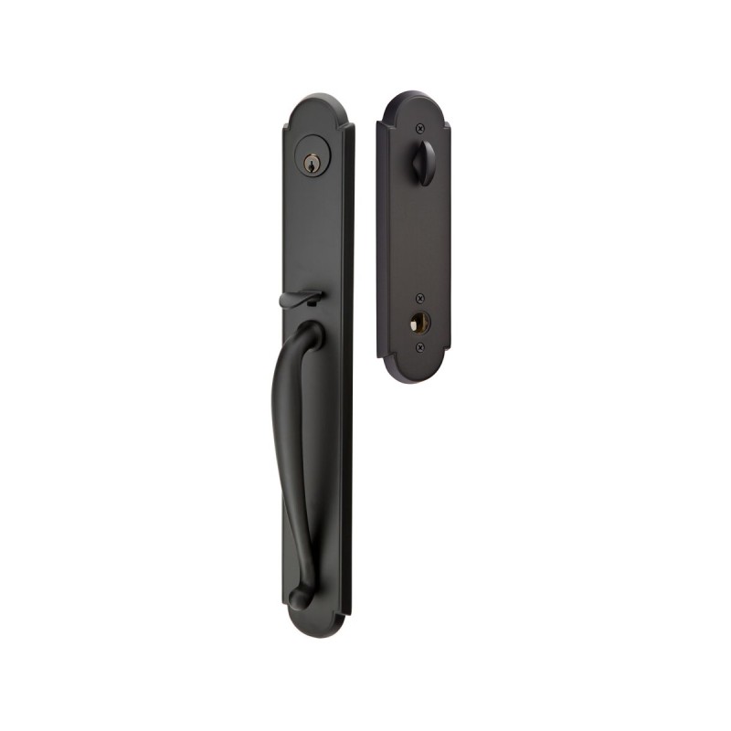 Emtek Wilmington Brass Entrance Handleset