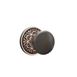 Emtek Providence Knob with Lancaster Rosette