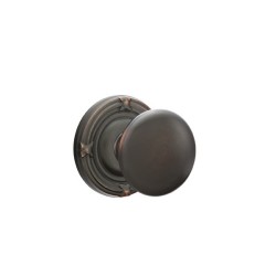 Emtek Providence Knob with Ribbon and Reed Rosette