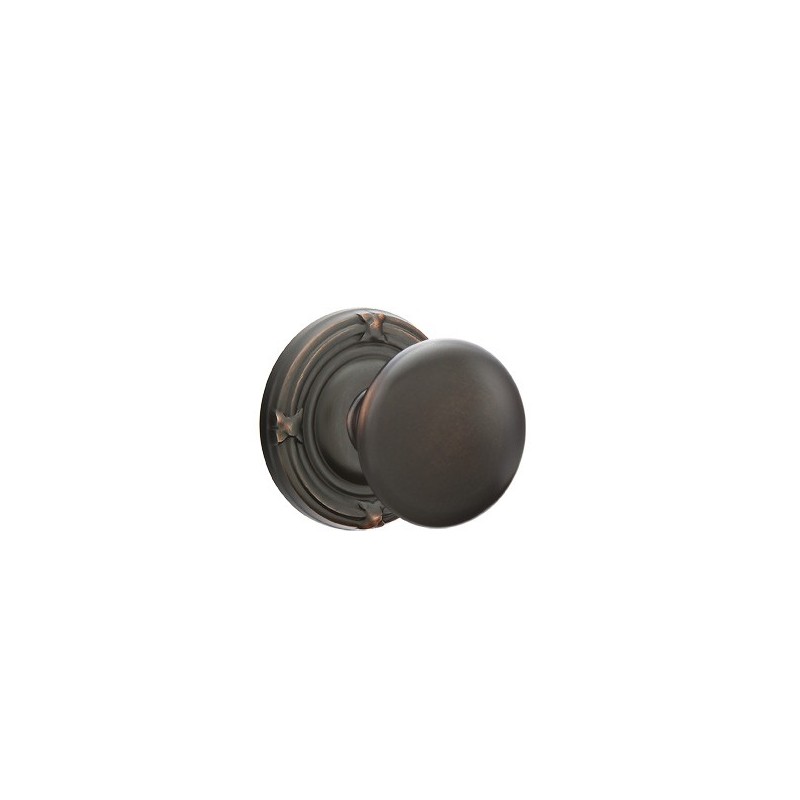 Emtek Providence Knob with Ribbon and Reed Rosette