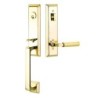 Emtek Transitional Heritage Monolithic Entry Handleset