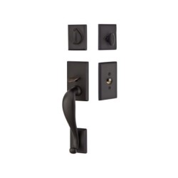 Emtek Rectangular Sectional Entry Handleset