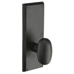 Emtek Rectangular 7 inch Sandcast Bronze Sideplate
