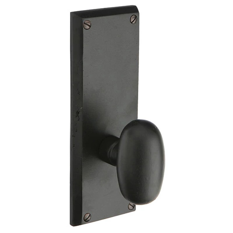 Emtek Rectangular 7 inch Sandcast Bronze Sideplate