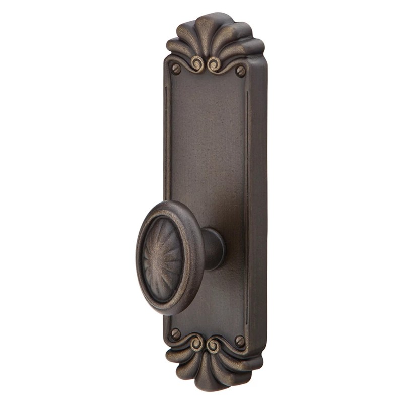 Emtek Style 16 Tuscany 8-1/4 inch Bronze Sideplate