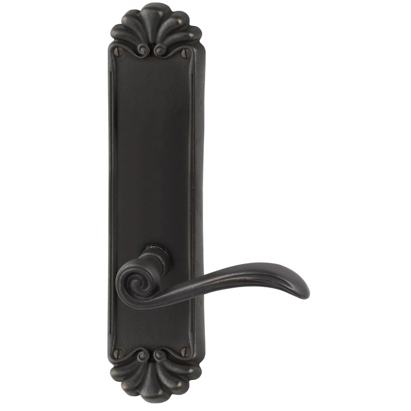 Emtek Style 16 Tuscany 10-1/8 inch Bronze Sideplate