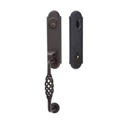 Emtek Lafayette Monolithic Entry Handleset