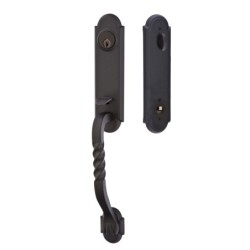 Emtek San Carlos Monolithic Entry Handleset