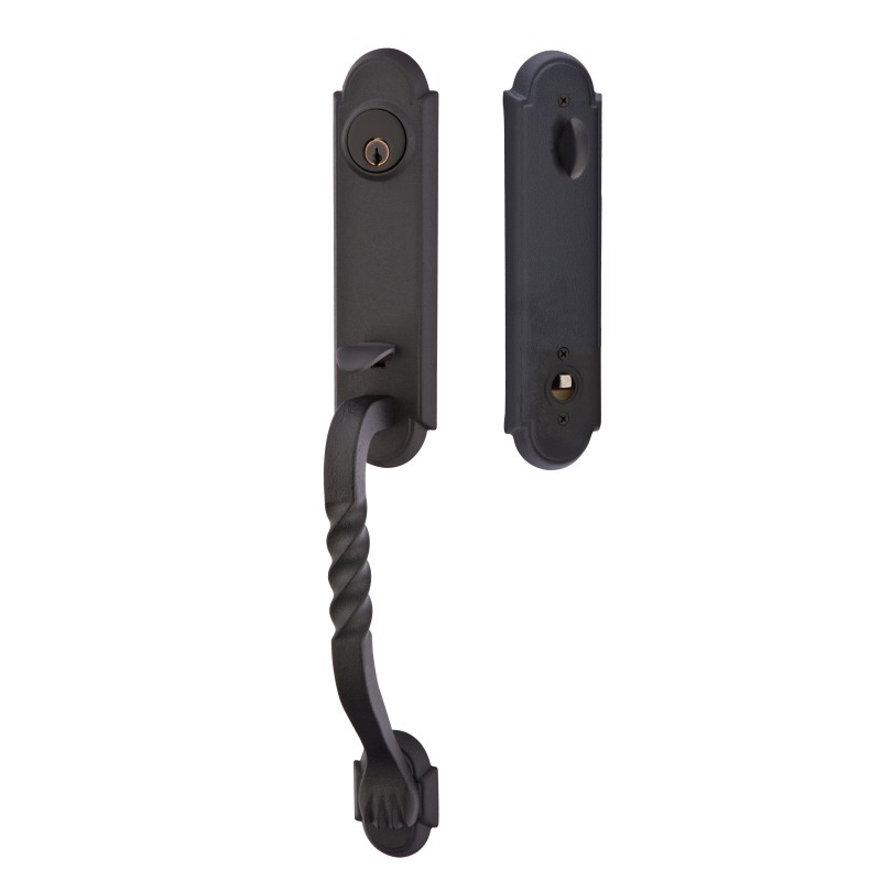 Emtek San Carlos Monolithic Entry Handleset