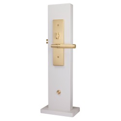 Emtek Hercules Knurled Full Length Mortise Entry Set