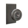 Emtek Waverly Knob with Rectangular Rosette