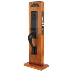 Emtek Rectangular Monolithic Mortise Entry Set