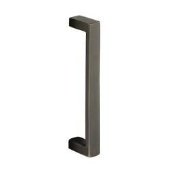 Emtek Rustic Modern Rectangular Bronze Pull