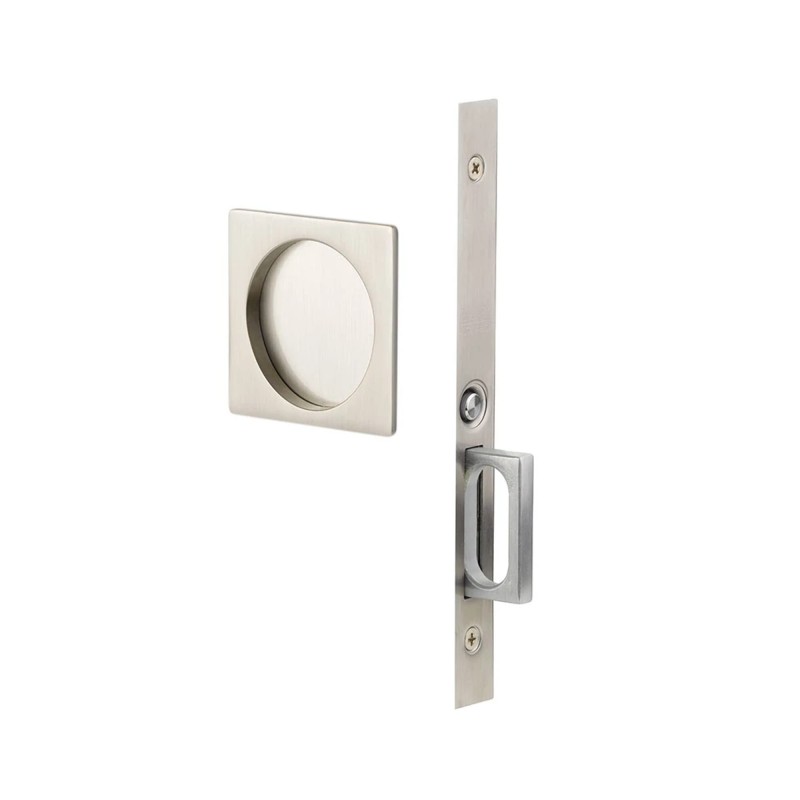 Emtek Square Pocket Door Mortise Handle