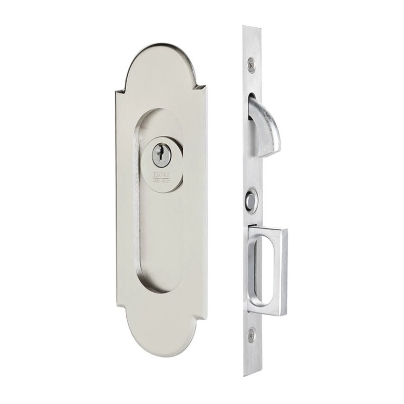 Emtek Style 8 Pocket Door Mortise Handle