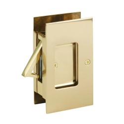 Emtek Modern Rectangular Passage Pocket Door Handle