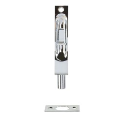 Emtek 4-inch Flush Bolt with Square Corners