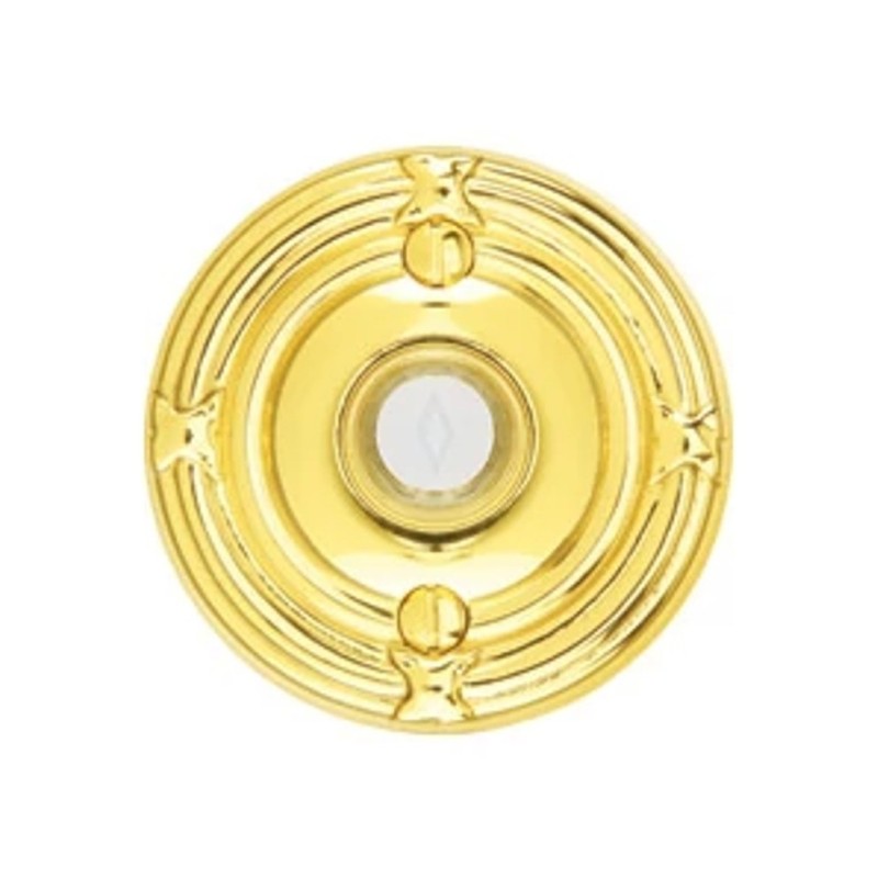 Emtek Ribbon and Reed Brass Door Bell