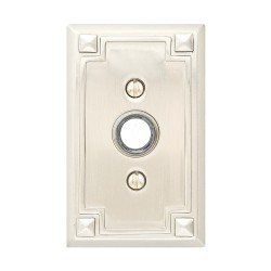 Emtek Arts and Crafts Brass Door Bell