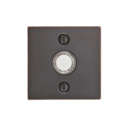 Emtek Square Brass Door Bell