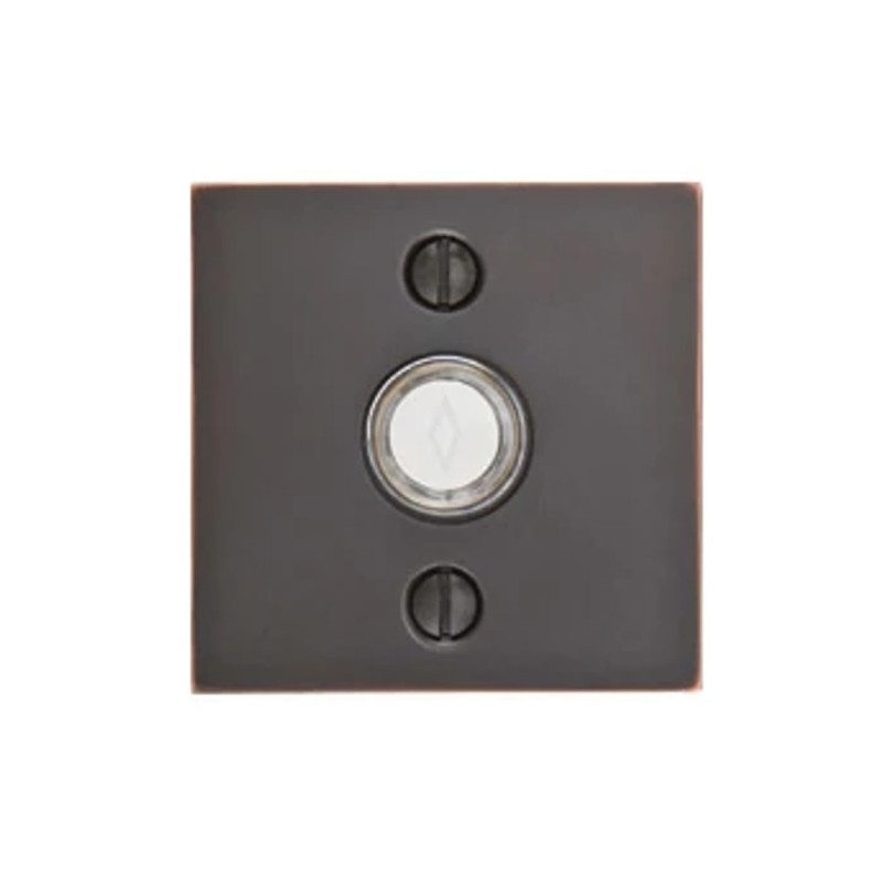 Emtek Square Brass Door Bell