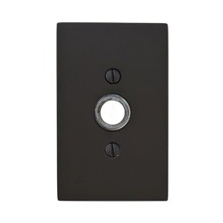 Emtek Modern Rectangular Brass Door Bell
