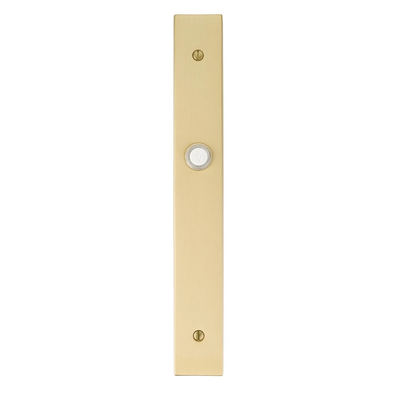Emtek Stretto 11-inch Brass Door Bell