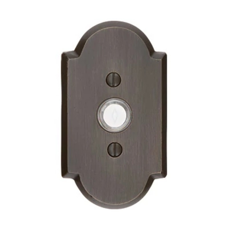 Emtek Style 1 Sandcast Bronze Door Bell