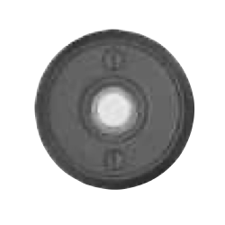 Emtek Style 2 Wrought Steel Door Bell