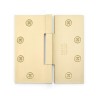 Emtek 96314 Square Barrel 4" x 4" Heavy Duty Solid Brass Hinge